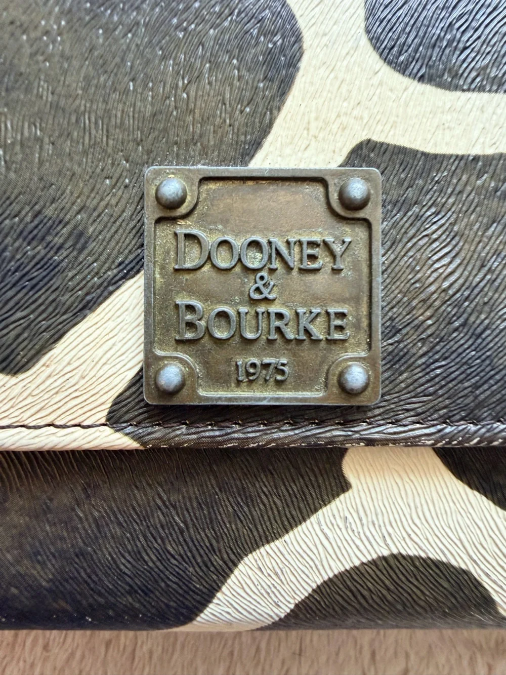 Dooney & Bourke Giraffe Print Wallet